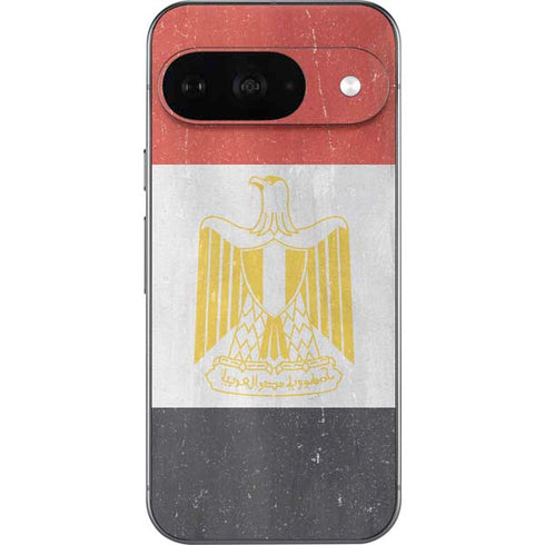 Egypt Flag Distressed Google Pixel 9 Skin